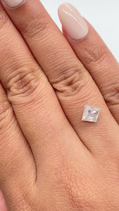 1.10ct | Salt & Pepper Kite Shape Rose Cut Diamond - Modern Rustic Diamond