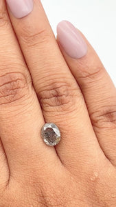 2.51ct | Rustic Oval Shape Brilliant Cut Diamond - Modern Rustic Diamond