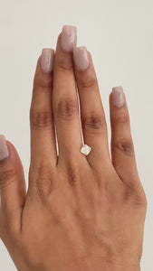 1.13ct | Light Brown VVS Asscher Shape Step Cut Diamond - Modern Rustic Diamond