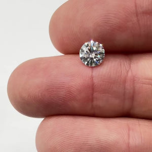0.90ct | D/SI2 Round Shape Brilliant Cut Diamond (EGL USA) - Modern Rustic Diamond
