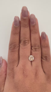 3.01ct | Y-Z/SI1 Octagonal Shape Step Cut Diamond (GIA) - Modern Rustic Diamond