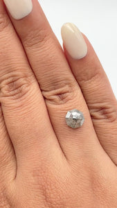 2.01ct | Rustic  Octagonal Shape Step Cut Diamond - Modern Rustic Diamond