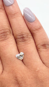 1.24ct | S-T/VS1 Heart Shape Old Mine Cut Diamond (GIA) - Modern Rustic Diamond