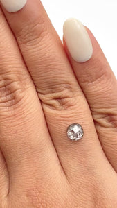 0.87ct | Rustic Cushion Shape Rose Cut Diamond - Modern Rustic Diamond