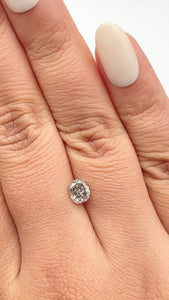 0.86ct | Rustic Cushion Shape Brilliant Cut Diamond - Modern Rustic Diamond