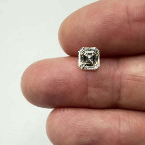 1.50ct | K/VS2 Asscher Shape Step Cut Diamond (GIA) - Modern Rustic Diamond