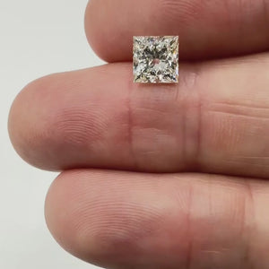 1.67ct | K/VVS1 Princess Shape Brilliant Cut Diamond (GIA) - Modern Rustic Diamond