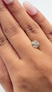 1.52ct | U-V/VS1 Cushion Shape Old Mine Cut Diamond (GIA) - Modern Rustic Diamond