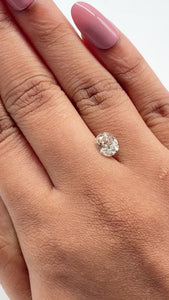 1.26ct | M/VS1 Oval Shape Old Mine Cut Diamond (GIA) - Modern Rustic Diamond