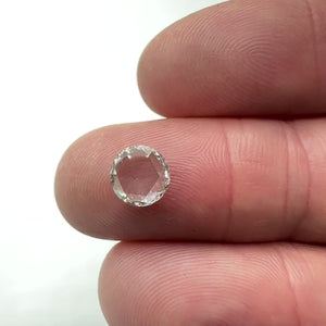 1.07ct | F/VS2 Round Shape Rose Cut Diamond (GIA) - Modern Rustic Diamond