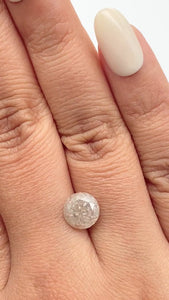 2.56ct | Rustic Round Shape Brilliant Cut Diamond - Modern Rustic Diamond