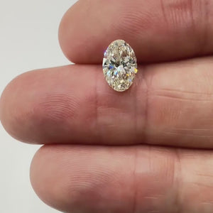 1.01ct | J/VS1 Oval Shape Brilliant Cut Diamond (GIA) - Modern Rustic Diamond