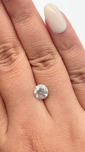 1.58ct | Rustic  Round Shape Brilliant Cut Diamond - Modern Rustic Diamond