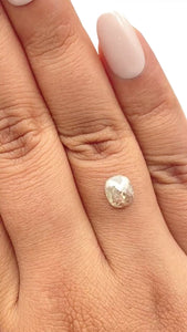 1.09ct | Rustic  Cushion Shape Rose Cut Diamond - Modern Rustic Diamond