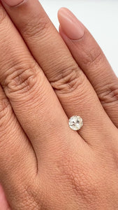 1.10ct | M/VS1 Round Shape Brilliant Cut Diamond (GIA) - Modern Rustic Diamond