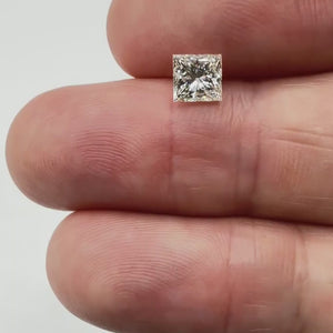 1.01ct | K/VS1 Princess Shape Brilliant Cut Diamond (GIA) - Modern Rustic Diamond