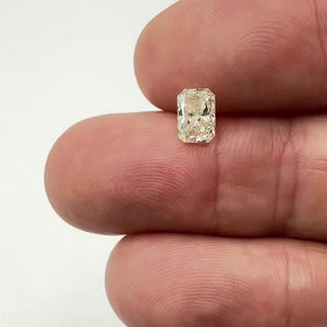 0.90ct | M/VS2 Radiant Shape Brilliant Cut Diamond (GIA) - Modern Rustic Diamond