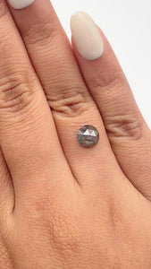 1.35ct | Rustic Round Shape Rose Cut Diamond - Modern Rustic Diamond