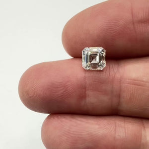 2.01ct | K/VS2 Asscher Shape Step Cut Diamond (GIA) - Modern Rustic Diamond