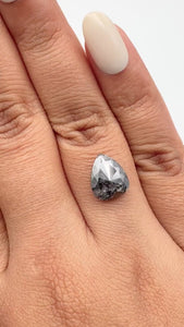 2.64ct | Rustic  Pear Shape Brilliant Cut Diamond - Modern Rustic Diamond