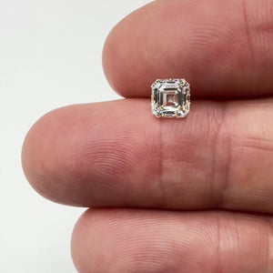 1.20ct | K/VVS1 Asscher Shape Step Cut Diamond (GIA) - Modern Rustic Diamond