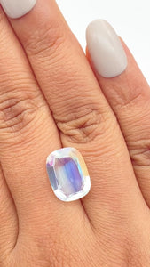 5.56ct |  Cushion Shape  Moonstone - Modern Rustic Diamond