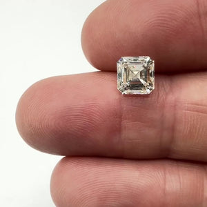 2.01ct | L/SI2 Asscher Shape Step Cut Diamond (GIA) - Modern Rustic Diamond