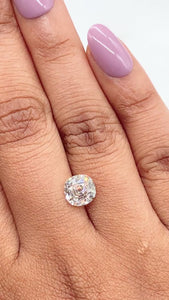 2.03ct | L/VS1 Cushion Shape Old Mine Cut Diamond (GIA) - Modern Rustic Diamond