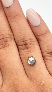 1.29ct | Rustic Oval Shape Rose Cut Diamond - Modern Rustic Diamond