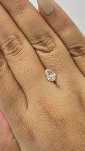 1.21ct | Champagne VS Oval Shape Brilliant Cut Diamond - Modern Rustic Diamond