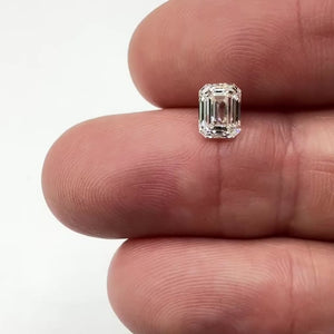 1.20ct | J/VVS2 Emerald Shape Brilliant Cut Diamond (GIA) - Modern Rustic Diamond