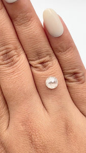 1.32ct | Rustic Round Shape Rose Cut Diamond - Modern Rustic Diamond