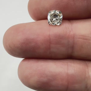 1.53ct | M/VS2 Cushion Shape Brilliant Cut Diamond (GIA) - Modern Rustic Diamond