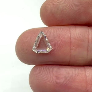 1.51ct | G/SI1 Shield Shape Step Cut Diamond (GIA) - Modern Rustic Diamond