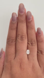1.10ct | H/SI1 Cushion Shape Old Mine Cut Diamond (GIA) - Modern Rustic Diamond