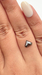 1.04ct | Rustic  Shield Shape Step Cut Diamond - Modern Rustic Diamond