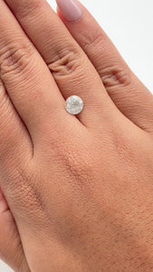 1.54ct | Rustic Round Shape Rose Cut Diamond - Modern Rustic Diamond