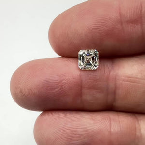 1.21ct | L/VVS2 Asscher Shape Step Cut Diamond (GIA) - Modern Rustic Diamond