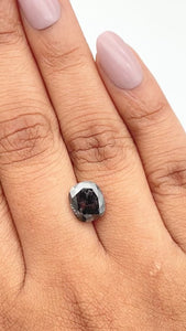 2.45ct | Rustic  Cushion Shape Brilliant Cut Diamond - Modern Rustic Diamond