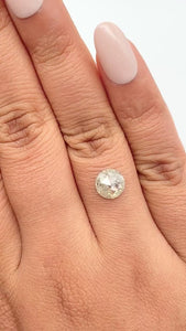 1.61ct | Rustic  Round Shape Rose Cut Diamond - Modern Rustic Diamond