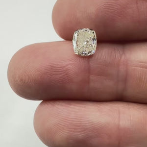 1.70ct | L/VS1 Cushion Shape Brilliant Cut Diamond (GIA) - Modern Rustic Diamond