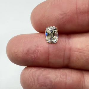 1.57ct | M/VS2 Cushion Shape Vintage Old Mine Cut Diamond (GIA) - Modern Rustic Diamond