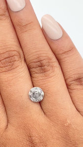 1.90ct | Rustic Round Shape Brilliant Cut Diamond - Modern Rustic Diamond