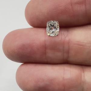 1.02ct | K/I1 Cushion Shape Brilliant Cut Diamond (GIA) - Modern Rustic Diamond