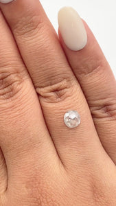 0.56ct | Rustic  Cushion Shape Rose Cut Diamond - Modern Rustic Diamond