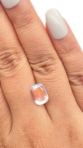 2.37ct |  Cushion Shape  Moonstone - Modern Rustic Diamond