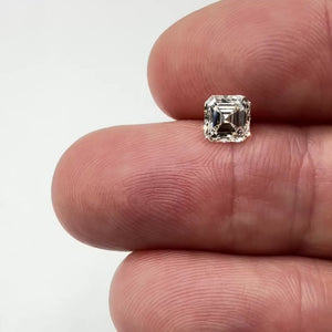 1.10ct | L/VVS2 Asscher Shape Step Cut Diamond (GIA) - Modern Rustic Diamond