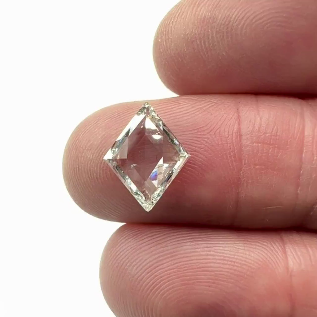 2.05ct | H/SI1 Lozenge Shape Brilliant Cut Diamond - Modern Rustic Diamond