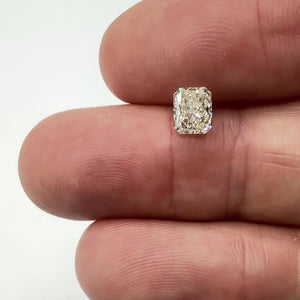 1.01ct | L/SI1 Radiant Shape Brilliant Cut Diamond (GIA) - Modern Rustic Diamond