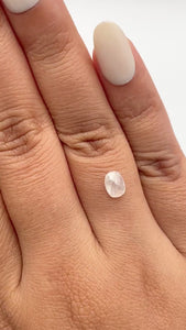 0.74ct | Rustic  Cushion Shape Rose Cut Diamond - Modern Rustic Diamond